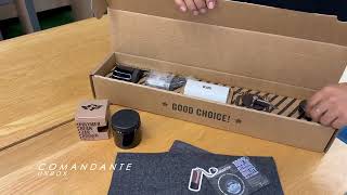 Unbox COMANDANTE C40 MK4 [upl. by Elburt345]