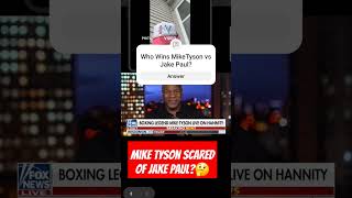 MikeTyson SCARED of Jake Paul tysonpaul paultyson boxing boxingnews miketyson jakepaul [upl. by Mohandas]