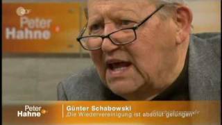 Günter Schabowski bei Peter Hahne Teil 2 2010 [upl. by Nomad]