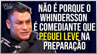 POPÓ fala sobre PREPARAÇÃO pra LUTA com WHINDERSSON [upl. by Enerod791]