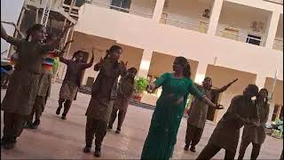 kannada nadina jeevanadi dance GMPS Mathikere [upl. by Anaher778]