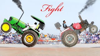 johndeere 5310 vs arjun 605  tractor tochan [upl. by Aneetsirhc]