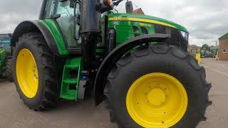 2021 John Deere 6100M 45 Litre 4Cyl Diesel Tractor 111 HP [upl. by Lodge36]