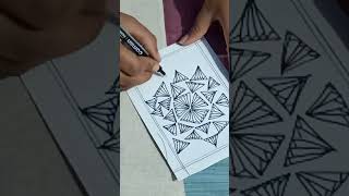 Abstract Easy Art DrawingDrawing craft idea [upl. by Sheets]