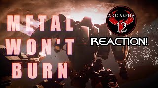 REACTION Aviators  Metal Wont Burn Armored Core Song  Alternative Rock [upl. by Ytineres]