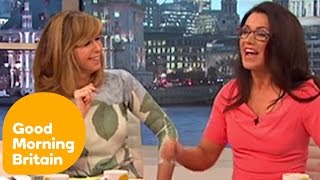 Susanna Reids Wardrobe Malfunction  Good Morning Britain [upl. by Layod70]