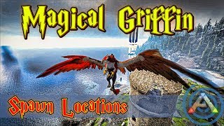 Ark Ragnarok Griffin Spawn Locations Best Areas on Ragnarok to Find amp Tame High Level Griffins [upl. by Nilsoj783]