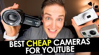 Best Cheap Cameras for YouTube Videos — 6 Budget Camera Reviews [upl. by Messab10]