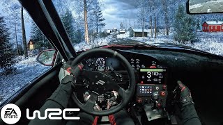 Rally Finland in the NEW WRC 23 is Just STUNNING  Fanatec CSL DD [upl. by Bathulda]