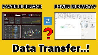 Power BI Service data to Power BI Desktop  Get Power BI Service data to Desktop  Power BI Tricks [upl. by Addison]