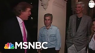 NewlyFound Footage Shows Donald Trump Jeffrey Epstein At A 92 Party  Morning Joe  MSNBC [upl. by Gish]