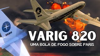 Avião em Chamas  VARIG 820 [upl. by Presber]