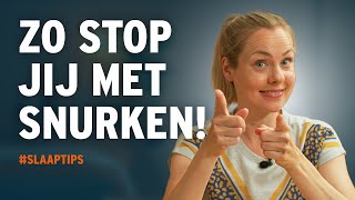 STOPPEN met SNURKEN 5 TIPS [upl. by Kieran]