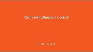 Com’è strutturato il corso [upl. by Eanal473]