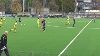 Hellas Verona Chievo 3  3 Campionato Regionale Under 14 [upl. by Labina]