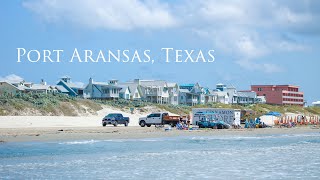 Port Aransas Texas  Driving Down Mustang Island [upl. by Lurette]