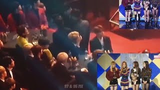 BTS REACTION TO BLACKPINK SPEECH ROSESMA 2017 [upl. by Ecidnarb]