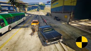 GTA 5 Real Car Crash Test VI 186 [upl. by Eve]