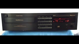 Nakamichi MB3 MusicBank CD Player snV326 05459 [upl. by Malissa]