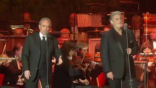 Luciano Pavarotti Memorial Concert HD  Plácido Domingo amp José Carreras [upl. by Nodnrb]