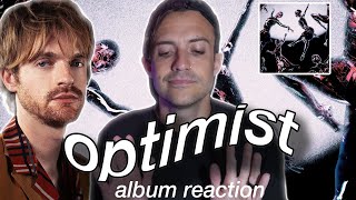 ALBUM REACTION FINNEAS  Optimist [upl. by Flem383]