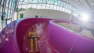 Termy Maltańskie Poznań  Indoor Wild River  Dzika Rzeka Onride POV [upl. by Ashlee]