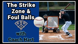 The Strike Zone amp Foul Balls in Baseball  Baseball Rules Explained for Beginners [upl. by Biondo587]