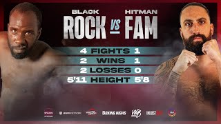 Black Rock vs Hitman Fam  Wicked N Bad 5 FULL FIGHT [upl. by Annadiana82]