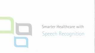 Smarter Healthcare with Speech Recognition  Front End Speech Recognition Demonstration [upl. by Tyika]