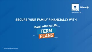 Become financially wise Invest in Term Insurance Plans  Bajaj Allianz Life [upl. by Adieno296]