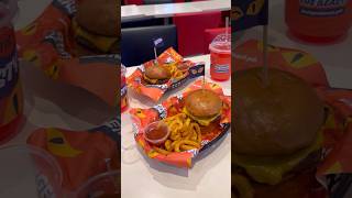 Cant resist a good burger Umami Burger with Curly Fries foodie food yummy burger shortvideo [upl. by Letrice]