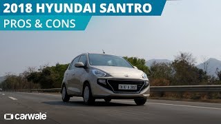 Hyundai Santro Review  Pros and Cons  CarWale [upl. by Lunetta444]