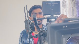 Filmmaking movie making video cinema bts cinematography Redcamera film making reel thirupatel [upl. by Mines]