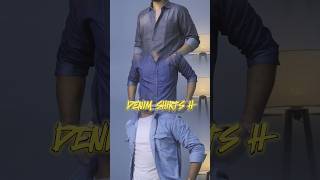 3 Unique Denim Shirt under 300  Denim Shirt for Men denimshirts shorts [upl. by Haissem]