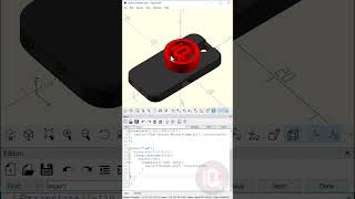 OpenScad Personalize existing item 3dprinting openscad openscadtutorials [upl. by Elkraps]