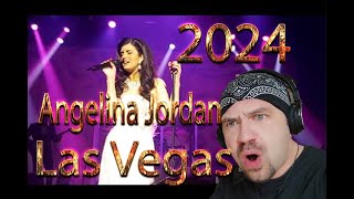 MAYBE HER BEST CONCERT  ANGELINA JORDAN 2024 LAS VEGAS CONCERT REACTION PART 1 [upl. by Aisel]