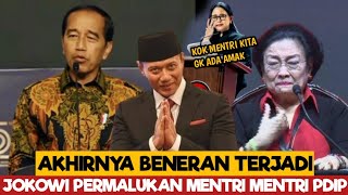 FULL PIDATO JOKOWI PERMALUKAN MENTRI PDIP DIDEPAN PENGUSAHA MUDA [upl. by Kneeland772]