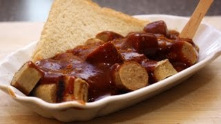 REZEPT CURRYWURST MIT SELBSTGEMACHTER CURRYSAUCE [upl. by Asit]