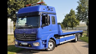 TE KOOP  FOR SALE  ZU VERKAUFEN  À VENDRE  Mercedes benz Atego 1224Lnr TEVOR EURO 6 [upl. by Icrad]