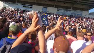 Dulwich Hamlet FC vs Hendon FC  Playoff final celebrations [upl. by Quitt]