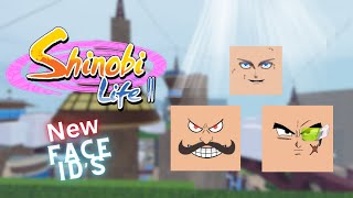 New Shindo Life Face Ids [upl. by Whitebook108]