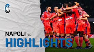 16ª SerieATIM  NapoliAtalanta 23  Highlights [upl. by Asseralc]