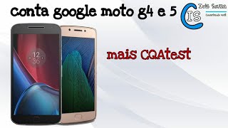 como desbloquear conta google moto g4 e moto g5 [upl. by Niac364]