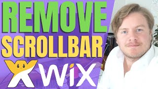 How to Remove Scrollbar in Wix Website Using CSS [upl. by Garold]