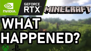 What Happened to Minecraft Ray Tracing Xbox PS5 [upl. by Templeton645]