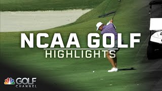 NCAA Golf Highlights Blessings Collegiate Invitational Final Round  Golf Channel [upl. by Burgwell]