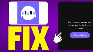 How To Fix Poly AI App The Characters Has Not Been Found 2024 [upl. by Aerdnod]