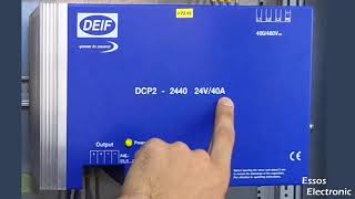 Power Supply DEIF مجهز القدرة [upl. by Annij]