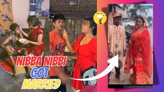 NIBBA NIBBI❤KI 💍SAADI 😳 Ft Sanna Vlogs [upl. by Enitsed]