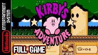 Kirbys Adventure  Full Game 100 Walkthrough NES [upl. by Endaira]